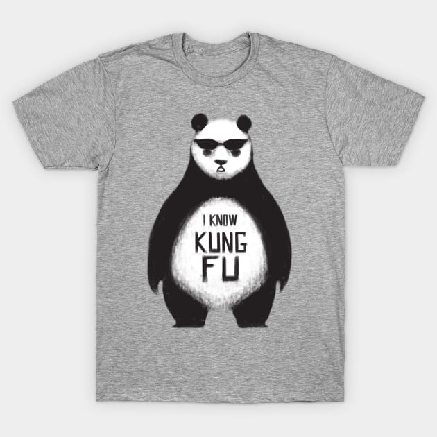 I Know Kung-Fu T-Shirt by RusMRush